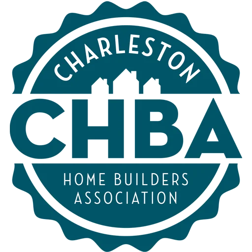 Logo certificate badge from Charleston Home Builders Association.